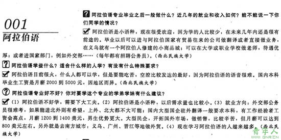 过来人揭秘16类语言专业学习及就业实情(图)