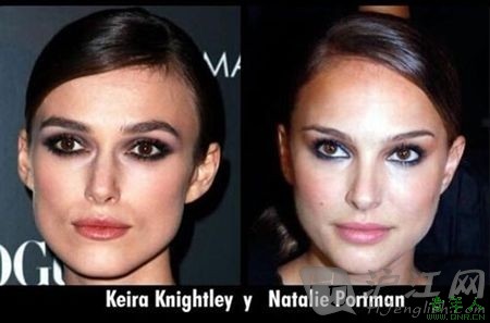 Keira Knightley and Natalie Portman